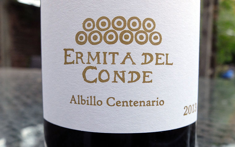 Ermita del Conde, Albillo, Vino de la Tierra de Castilla y Leon, 2013