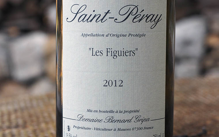 Domaine Bernard Gripa, Les Figuiers, Saint-Péray, 2012